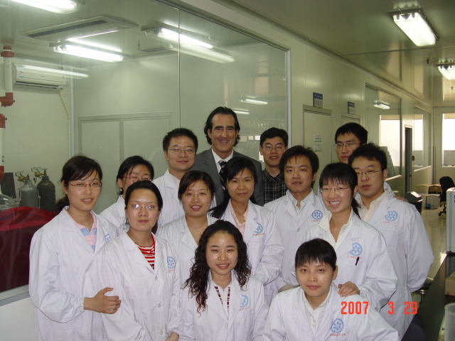 诺贝尔生理医学奖获得者克雷格梅洛博士来广州生物院访问（2007.03.29）